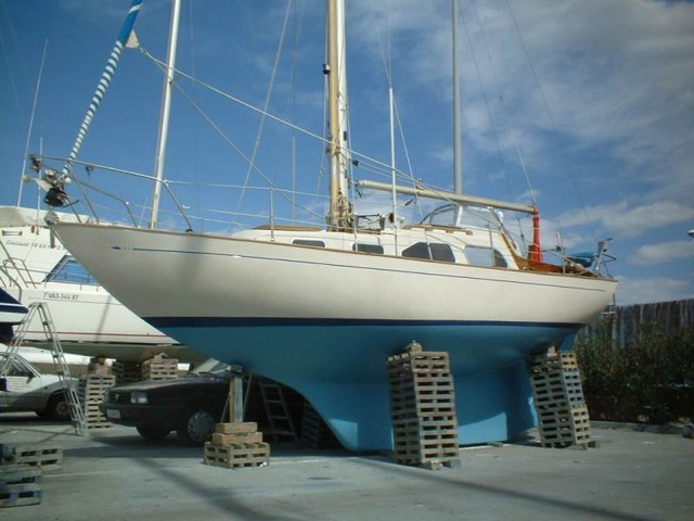 298, NIXE, Denia, Costa Blanca, Alicante, Spanien. Ejer: John Griffith, ES. Båden udbudt til salg forår 2009. Byggeår 1973.