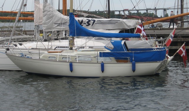 465 - BIANCA 465, Aabenraa, DK. Ejere: Ulla og Arne Andreasen, Aabenraa, DK. Båden har den originale Bukh motor 10 DV. Bådens tidligere navn: Merethe.